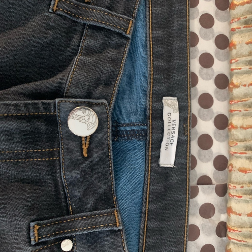 Versace Collection Dark Wash Jeans